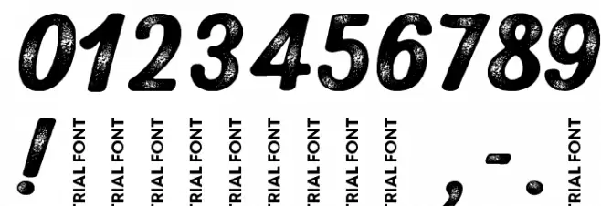 Nexa Rust Script B-Trial 3 Font OTHER CHARS