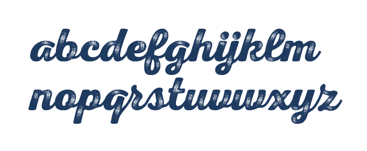 Nexa Rust Script B-Trial 3 Lowercase