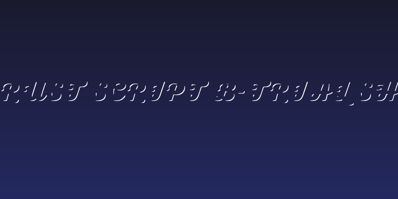 Nexa Rust Script B-Trial Shadow Social Header