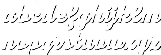 Nexa Rust Script B-Trial Shadow Fuentes MINÚSCULAS