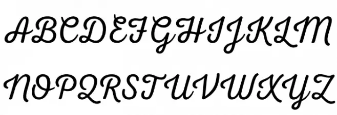 Nexa Rust Script L 0 Schriftart Groß