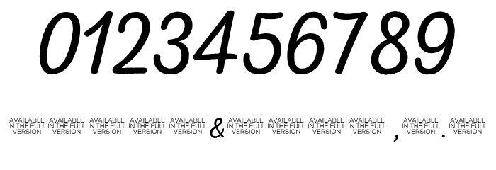 Nexa Rust Script L Demo 1 Font OTHER CHARS
