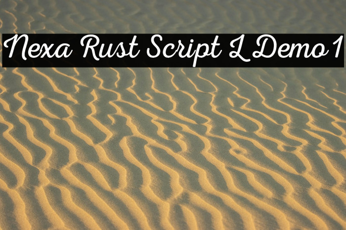 Nexa Rust Script L Demo 1 Example 3