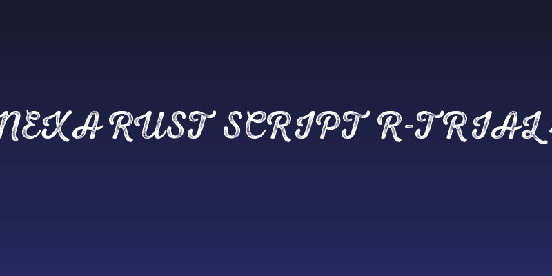 Nexa Rust Script R-Trial 4 Social Header