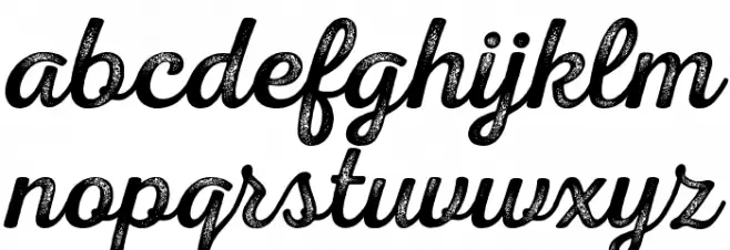 Nexa Rust Script R-Trial 4 फ़ॉन्ट लोअरकेस