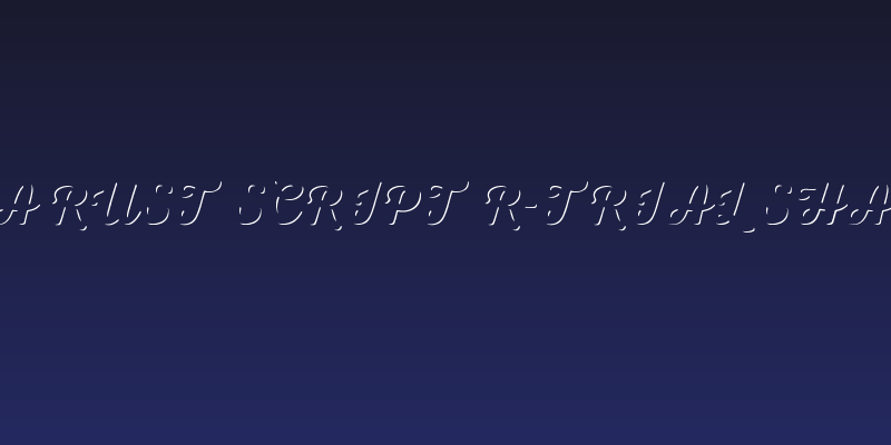 Nexa Rust Script R-Trial Shadow Social Header