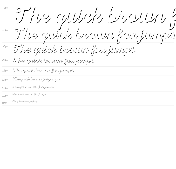 Nexa Rust Script R-Trial Shadow Waterfall