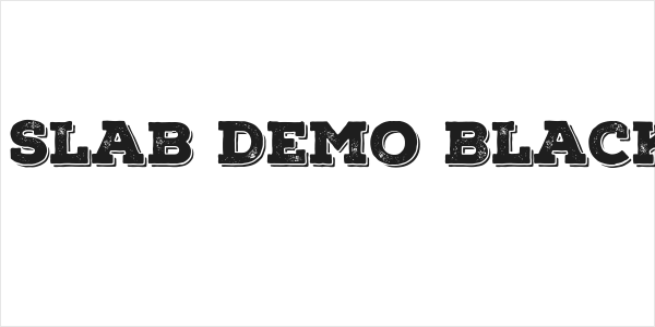 Nexa Rust Slab Demo Black Shadow 1 Logo