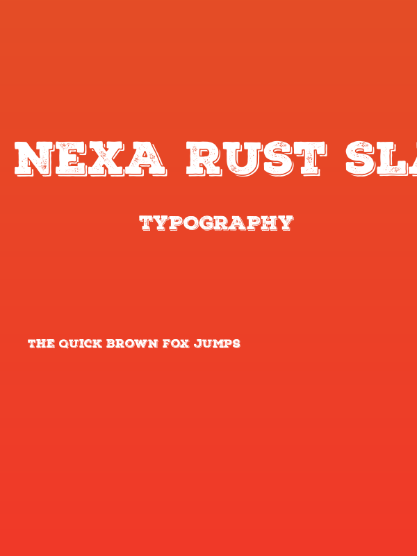 Nexa Rust Slab Demo Black Shadow 1 Poster