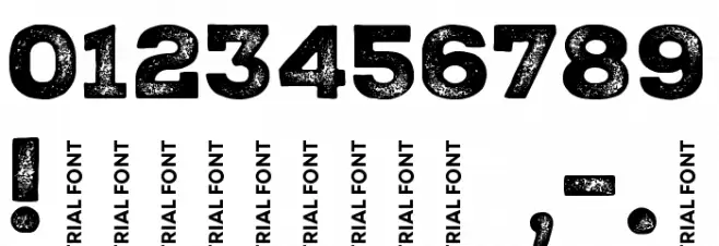 Nexa Rust Slab-Trial Black 3 Font OTHER CHARS