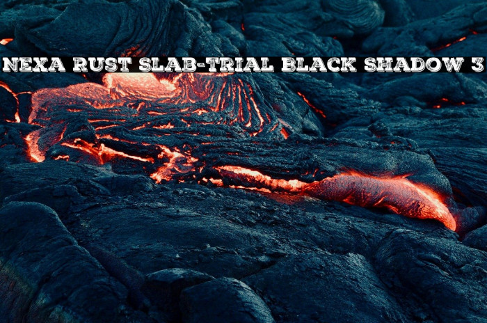 Nexa Rust Slab-Trial Black Shadow 3 Example 3