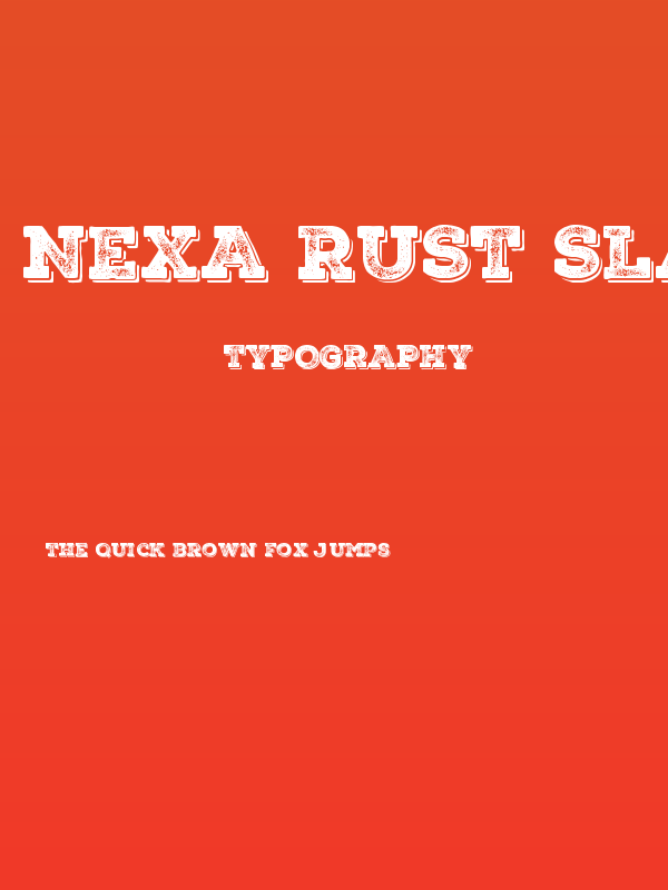 Nexa Rust Slab-Trial Black Shadow 3 Poster