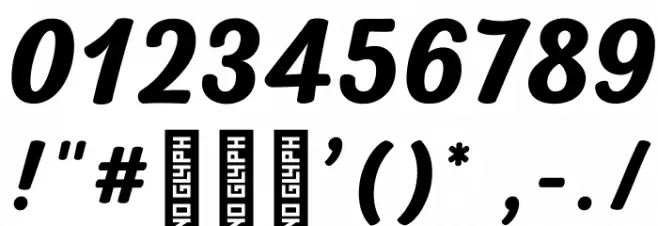 Nexa Script Free Font OTHER CHARS