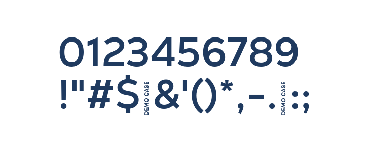 Nexa Text Demo Bold Other Characters