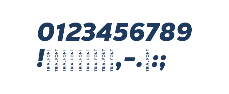 Nexa Text-Trial Black Italic Other Characters