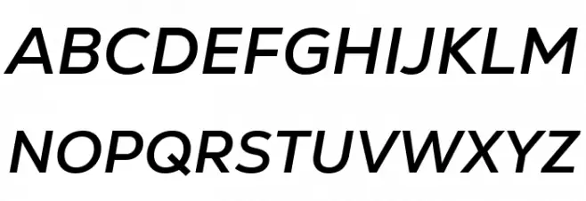 Nexa Text-Trial Bold Italic Fonte MAIÚSCULAS
