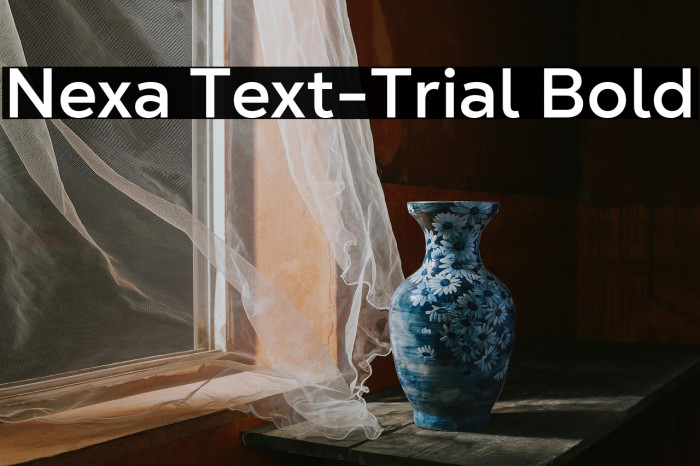 Nexa Text-Trial Bold Example 3