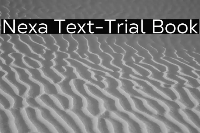 Nexa Text-Trial Book Example 2