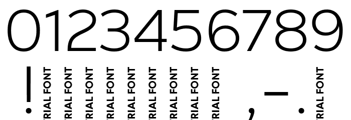 Nexa Text-Trial Light Font OTHER CHARS