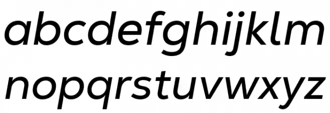Nexa Text-Trial Regular Italic Шрифта строчной