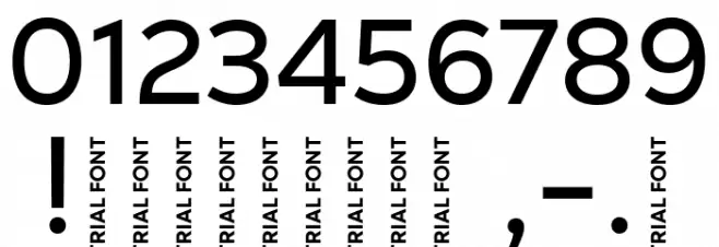 Nexa Text-Trial Regular Font OTHER CHARS