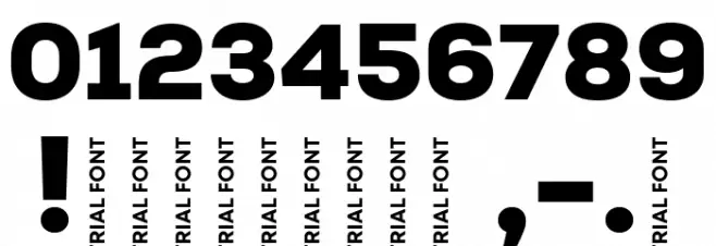 Nexa-Trial Black Font OTHER CHARS