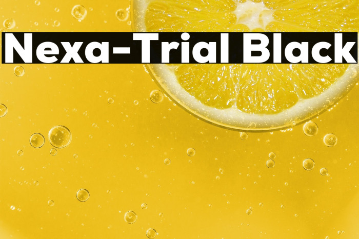 Nexa-Trial Black Example 1