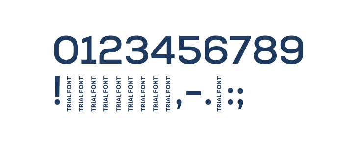 Nexa-Trial Bold Other Characters