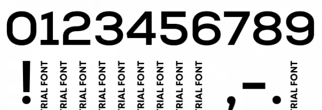 Nexa-Trial Bold Font OTHER CHARS