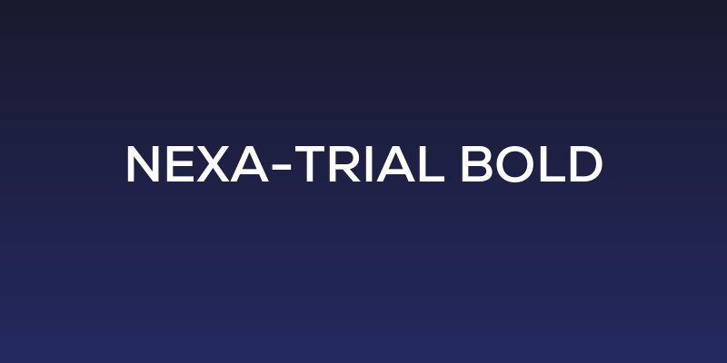 Nexa-Trial Bold Social Header