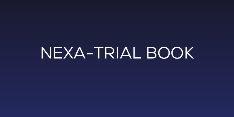 Nexa-Trial Book Social Header