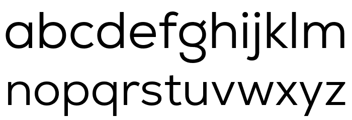 Nexa-Trial Book Font LOWERCASE