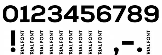 Nexa-Trial Extra Bold Font OTHER CHARS