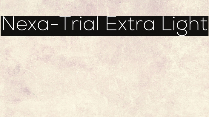 Nexa-Trial Extra Light Example 2