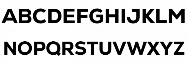 Nexa-Trial Heavy Schriftart Groß