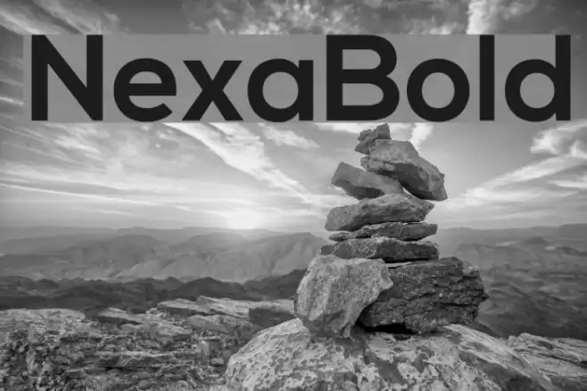 NexaBold Fuentes examples