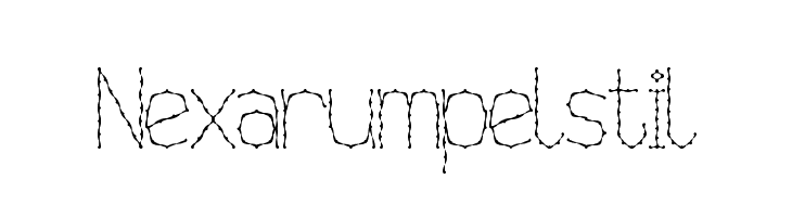 Nexarumpelstil Font