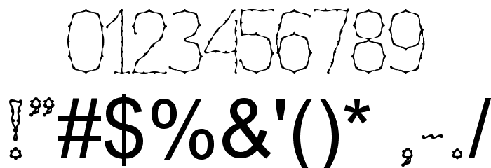 Nexarumpelstil Font OTHER CHARS