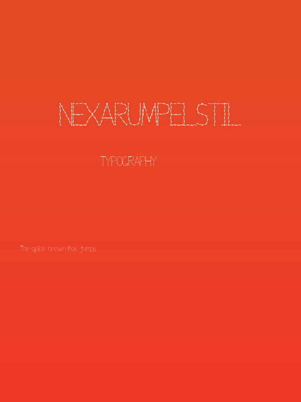 Nexarumpelstil Poster