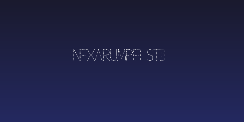 Nexarumpelstil Social Header