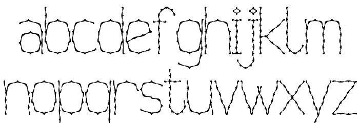 Nexarumpelstil Font LOWERCASE