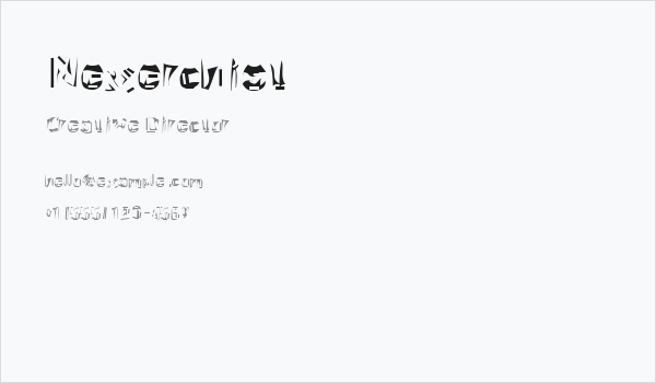 Nexerchist Business Card