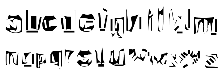 Nexerchist 字体 小写