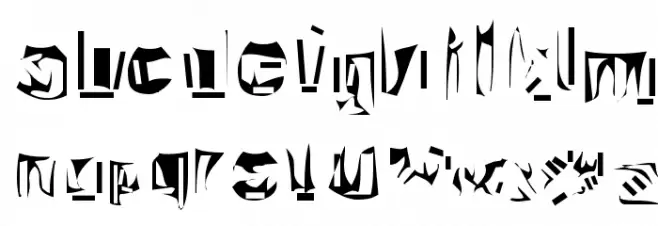 Nexerchist 字体 小写