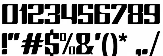 Nexhope Font OTHER CHARS