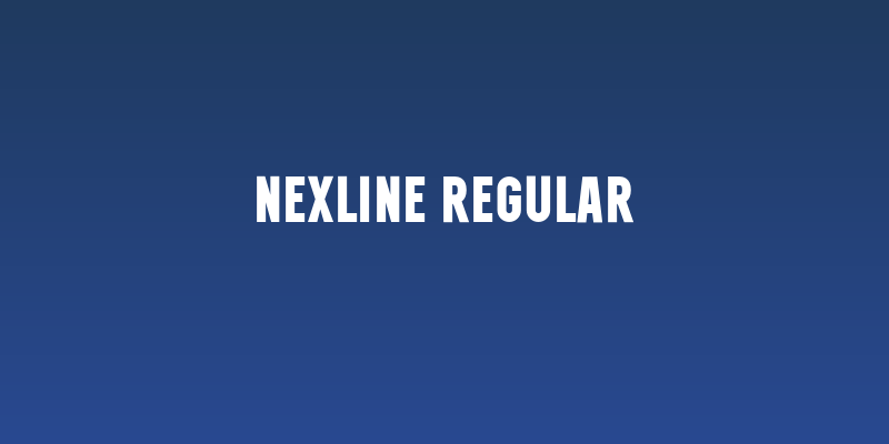 Nexline Regular Social Header