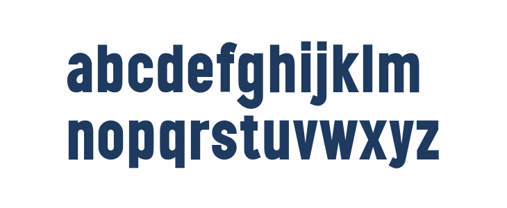 Nexline Regular Lowercase