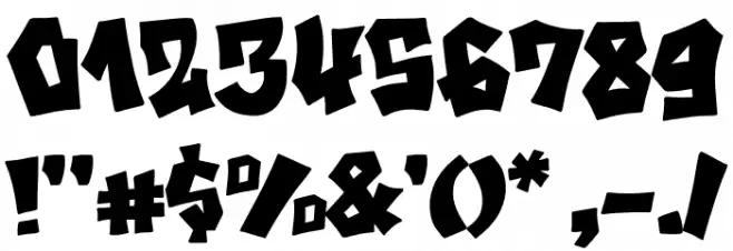 Next Bravo Font OTHER CHARS