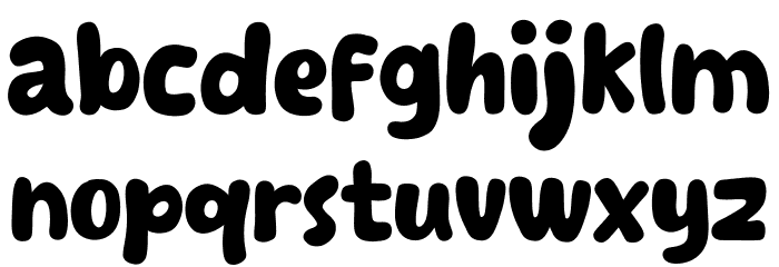 Next Bro Font LOWERCASE