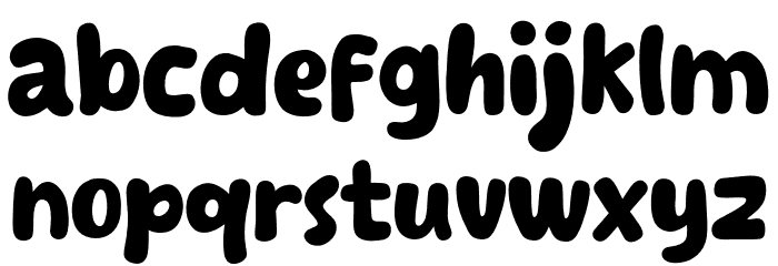 Next Bro Font LOWERCASE